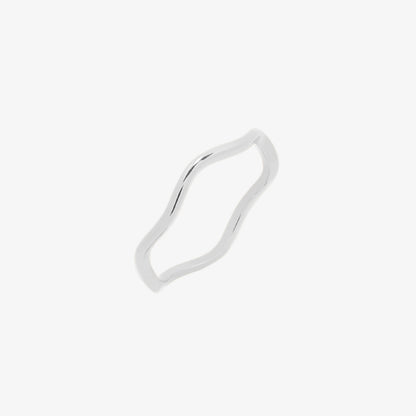 Minimalist Wave Ring